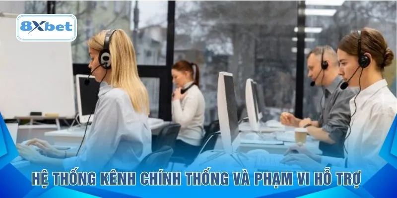Hệ thống kênh chính thống và phạm vi hỗ trợ