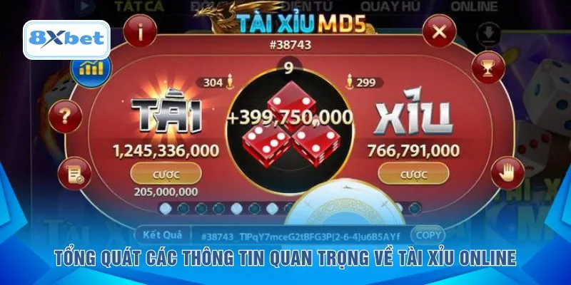 Tổng quát các thông tin quan trọng về tài xỉu online